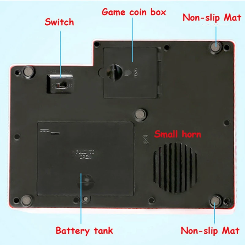 Детский мини-Аркадный Игровой Автомат торговый автомат для музыки и конфет