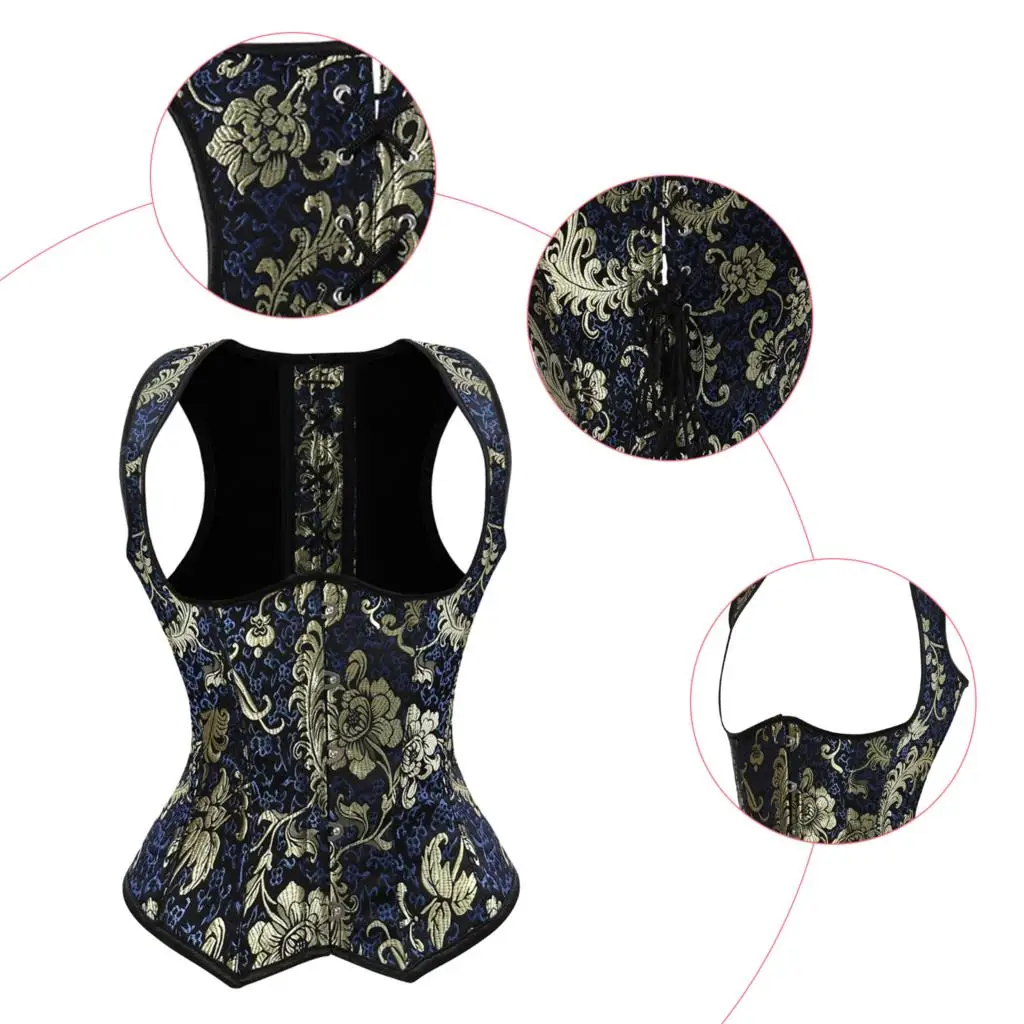 

Женский сексуальный утягивающий корректор фигуры, утягивающий жилет для талии с принтом, утягивающий живот, рубашка для коррекции осанки, к...