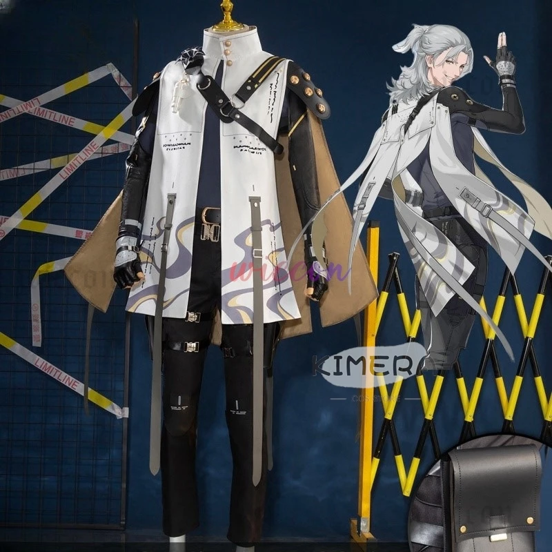 Wuthering Waves Aalto Косплей Костюм Интеллект Мерлер Cos Game Аниме Вечеринка Униформа