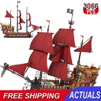 military pirate ship model building kits blocks famous adventure pirate boat moc bricks construction set for boys toys gift