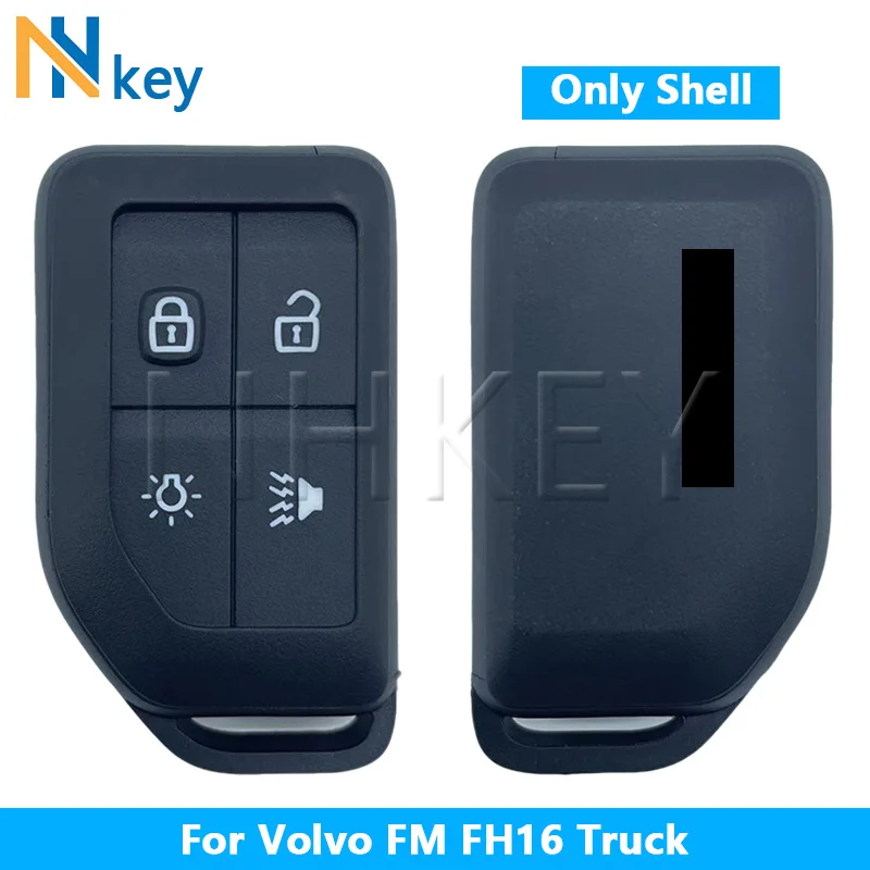 Фото NH KEY для грузовика Volvo FM FH16, высококачественный 4-кнопочный сменный пульт дистанционного управления, чехол для автомобильного ключа, корпус №1