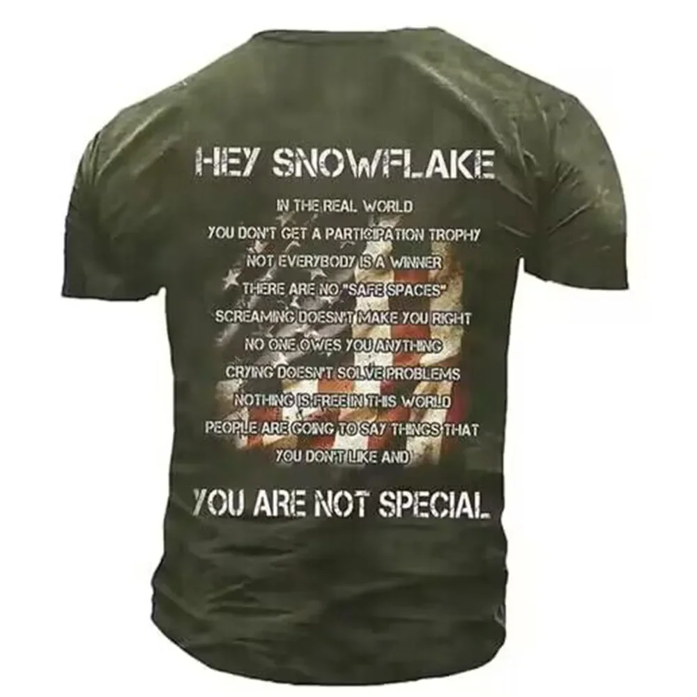 Мужская нейтральная футболка с графическими буквами тамплиеров и круглым