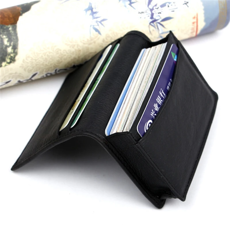 

New men's short wallet first layer cowhide vertical wallets leather driving license bag driving license card set men's wallet