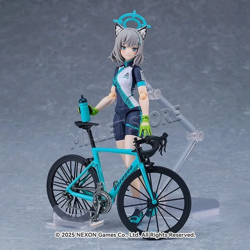 Фото Оригинальный набор для сборки модели Max Factory Figma Series Blue Archive Shiroko (Riding) — аниме-фигурка, игрушка, подарок для мальчиков №3