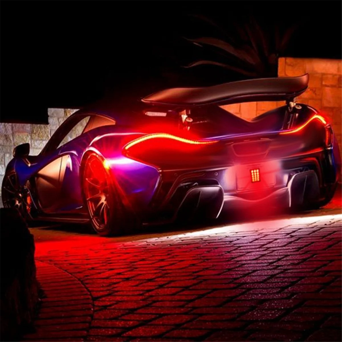 Автомобильный тормоз светодиодный 15LED F1 стильный универсальный задний спойлер