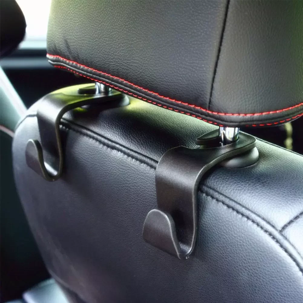 

PCS Car Seat Headrest Hook for Auto Back Seat Organizer Hanger Storage Holder for Handbag Purse Bags Clothes Coats