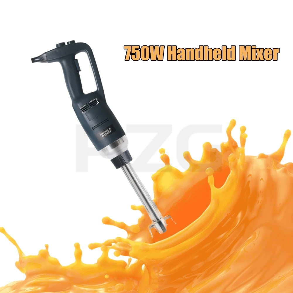 750W Commercial Hand Blender Food Blender Handheld Mixer Jui