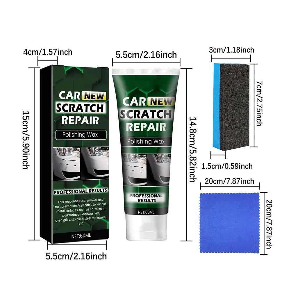 100 мл набор кремов для полировки царапин автомобиля средство удаления авто паста