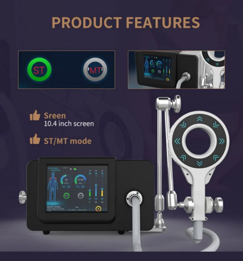 

Beauty Equipment Physio Magneto Massage Extracorporeal Magnetic Transduction Therapy Pain Relief Handle Free Physiotherapy Machi