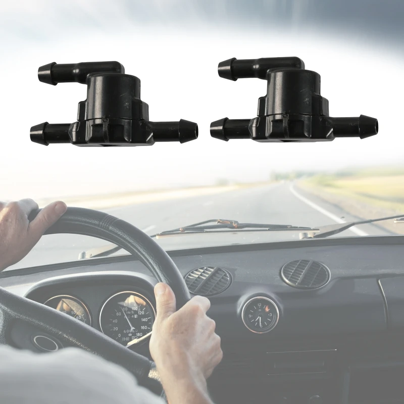 

2x Car Wiper Check Valve Washer Windshield Windscreen for toyotaLexus 8532128020 E8BC