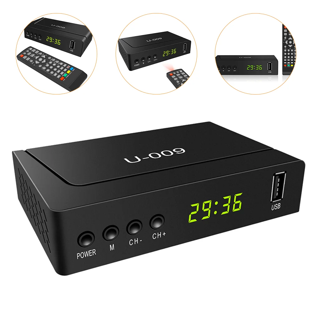 

Video Media Box 1080P Portable USB Drive Playback Box EU Plug