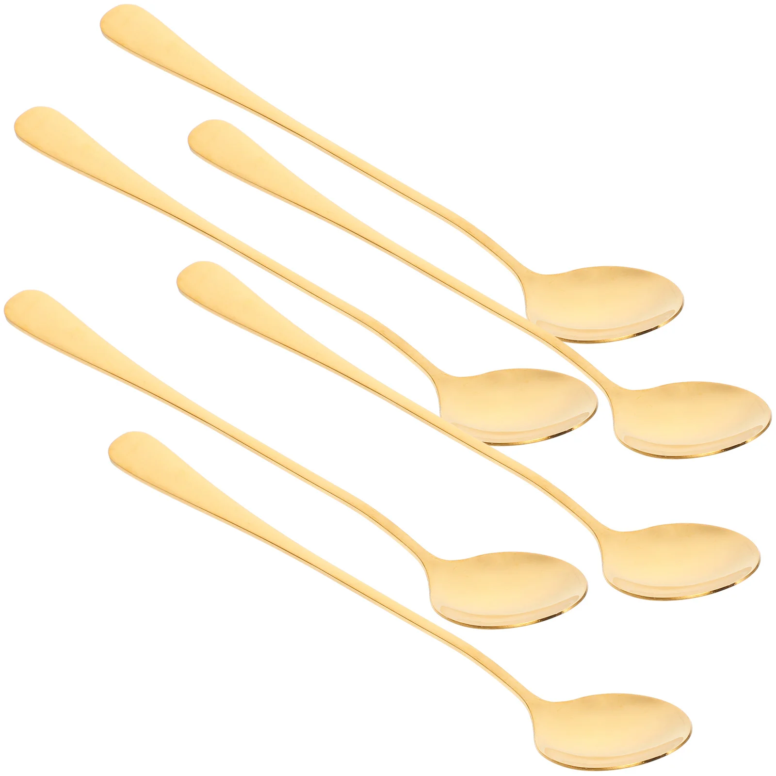 

6pcs Coffee Stainless Steel Spoon Stainless Steel Dessert Spoons Espresso Spoons Teaspoon