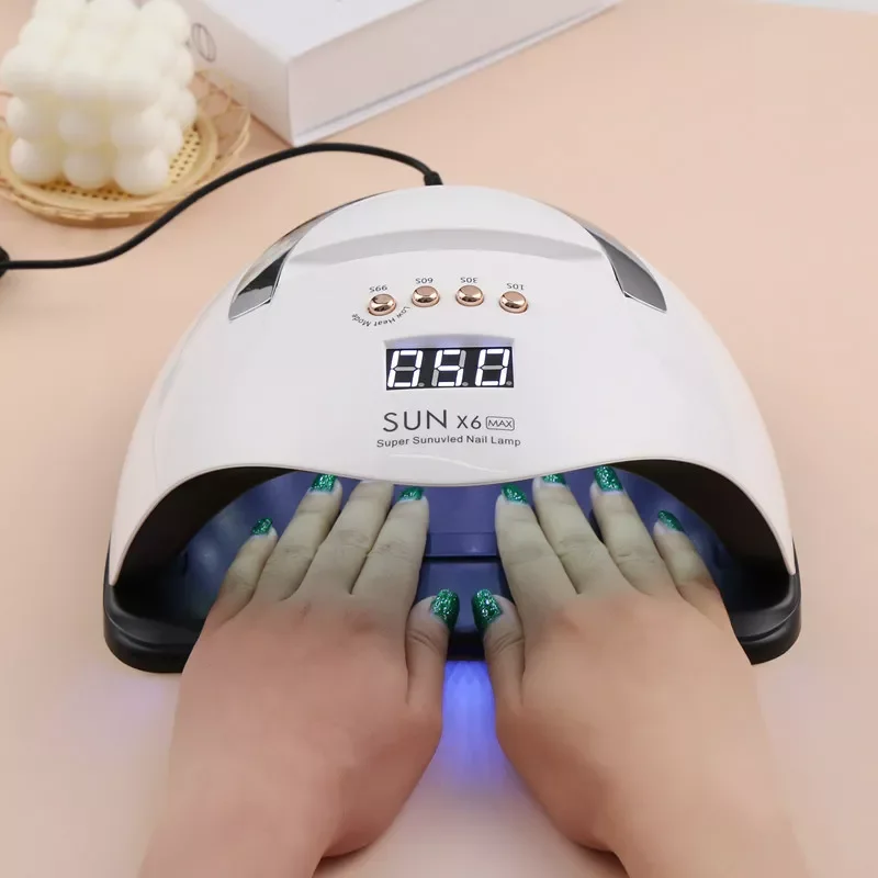 

2022New Quick-drying UV LED Nail Lamp Dryer Machine 66 LEDs for Nail Gel Polish Manicure Pedicure Nail Salon Lamp Equipment