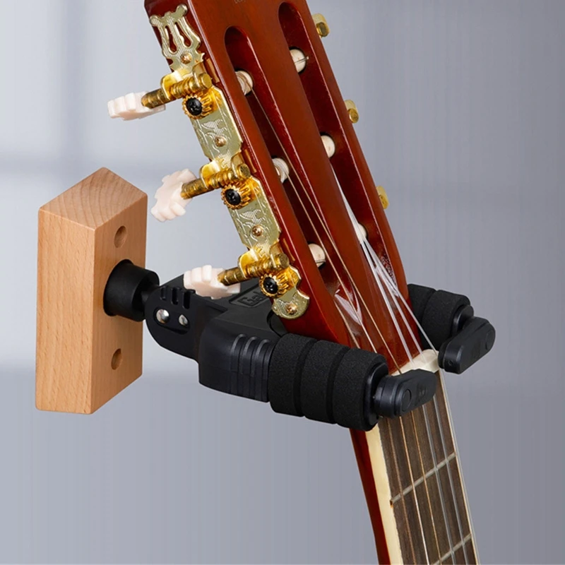 

Guitar Hanger Hook Holder Wall Mount Stand Rack Bracket Display Fits Most Guitar