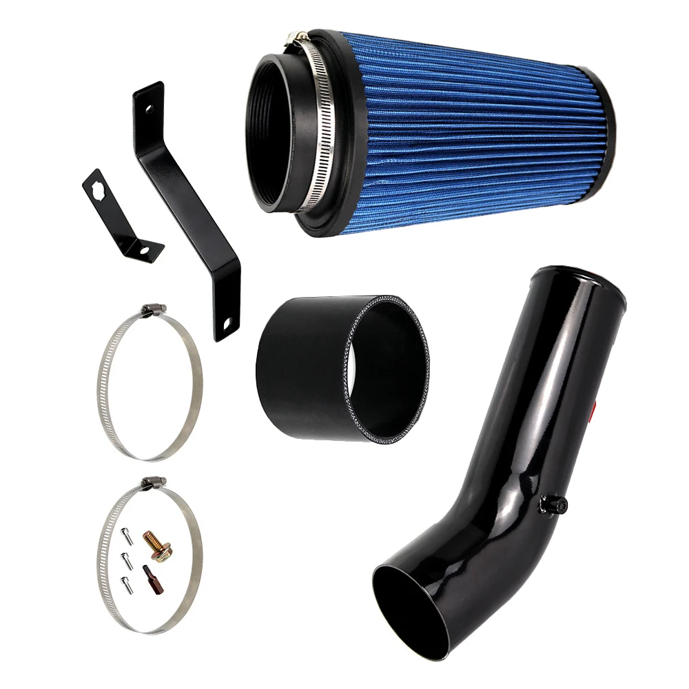 Алюминиевый автомобильный комплект воздухозаборной трубы холодного воздуха для