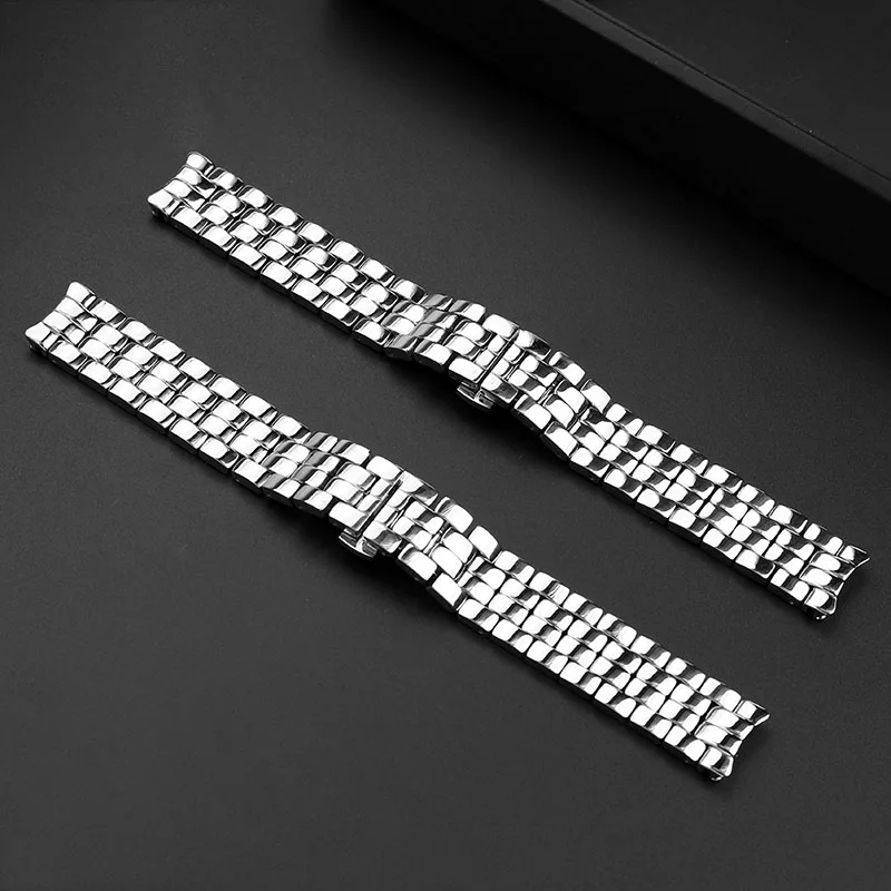 Ремешок для часов из нержавеющей стали с изогнутым шарниром 18 мм Chopard HAPPY DIAMONDS 274891