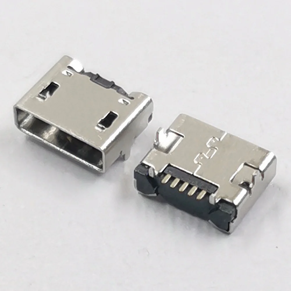 

10 шт. MICRO 5PIN USB-порт для зарядки USB-разъем с квадратным отверстием для DJI Royal 2 PRO air, гнездовой разъем питания