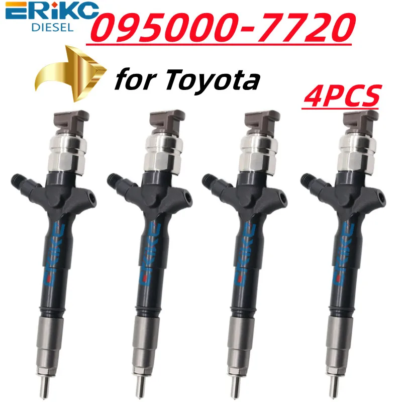 0950007720 095000 -7720 7720 для Toyota Landcruiser prado 3 0 D 1KD-FTV Daihatsu Delta 4 шт. дизельная оригинальная