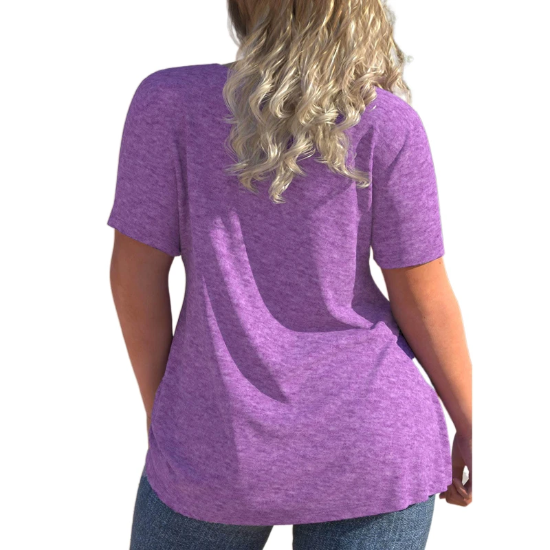 2022 Summer Plus Size Women's Cut Out Loose T Shirt Hollow Out 3XL 4XL 5XL  Basic Vintage Oversized Peplum Tops Daily Wear Tops