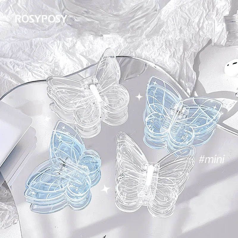 

MINKYS Хрустальный зажим для бумаги в виде щенка и бабочки зажим для записей Kpop зажимы для фотокарт многофункциональные аксессуары Школьные принадлежности