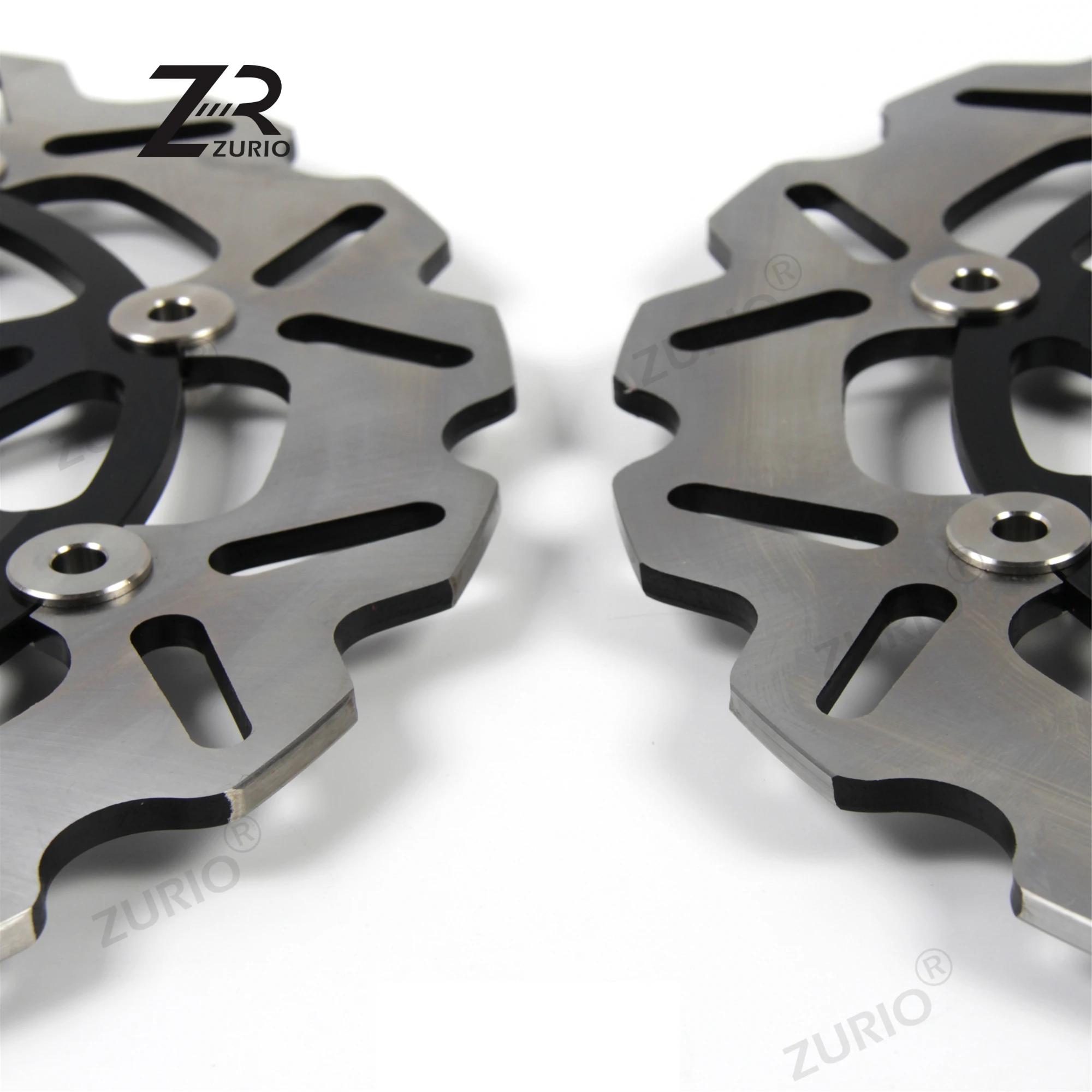 Фото Передний тормозной диск ZURIO для KAWASAKI ZX7R ZX7RR NINJA 750 1996-2003, тормозные диски с ЧПУ, роторы ZX-7R ZX-7RR 97 98 99 2000 2001 2002 №2
