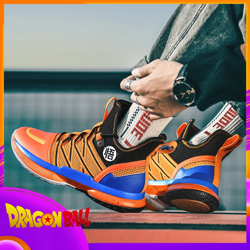 

Anime Dragon Ball Son Goku Kakarotto Basketball Shoes Men Women Breathable Sports Shoes Student Youth Non-slip Sneakers Gift