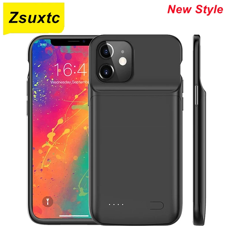 

Fashion Battery Charger Case For Iphone 14 Plus 12 13 Power Case 13 Mini 14 Pro Max Power Bank Cover For Iphone14 Battery Case