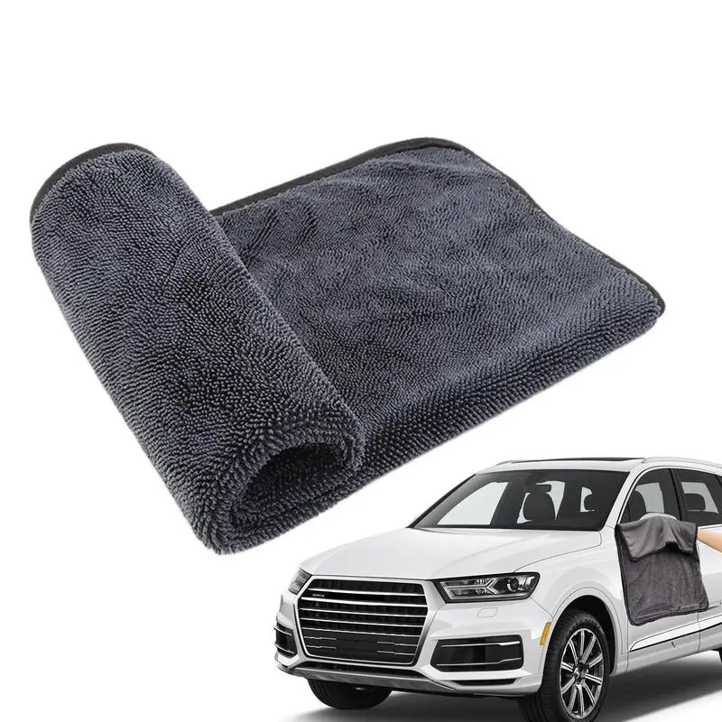 

Car Wash Towel Microfiber Auto Cleaning Towel Car Washing Drying Cloth Car Quick Detailing Towel Auto Rags Scratch Wash Towel