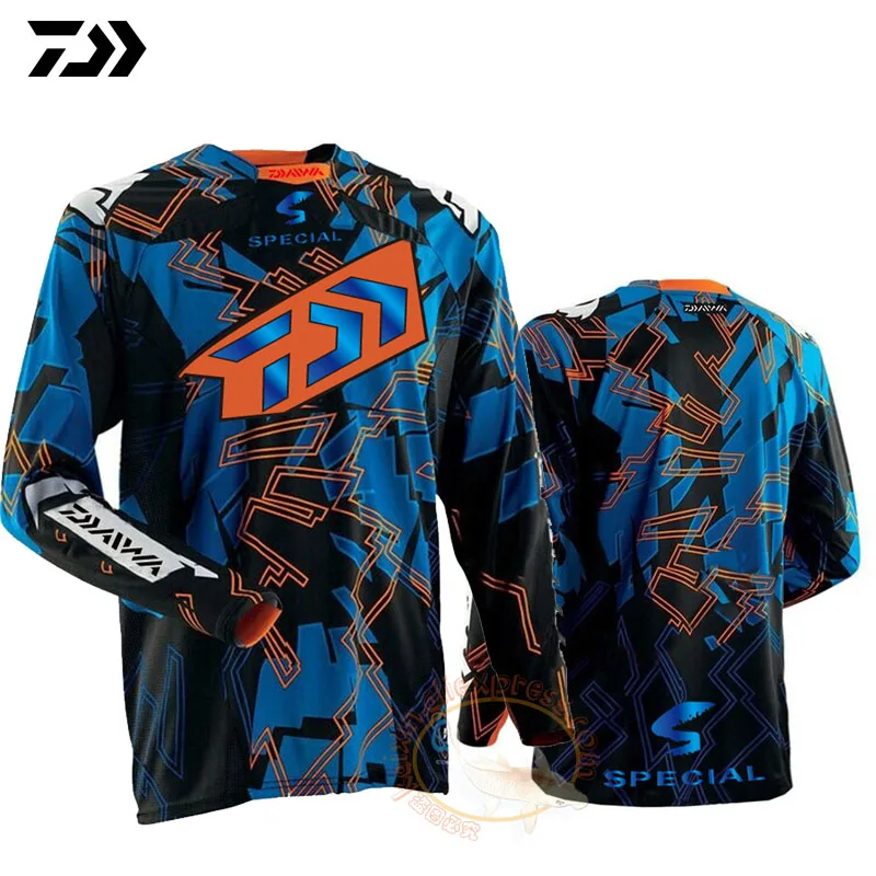 2023 A Fishing Shirt Quick Dry Cycling Hiking Jersey Soft Fishing Clothing Anti-UV Long Sleeve Fishing Jersey enlarge