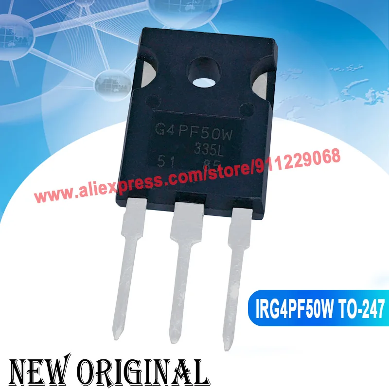 (5 шт.) IRG4PF50W G4PF50W TO-247 / APT7M120B 7M120B 1200V 7A / W45NM50FD STW45NM50FD 500V 45A / SBL3045PT 45V 30A TO-247