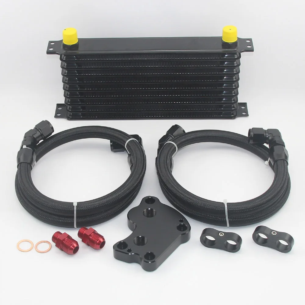 Kit An10 Transmission Oil Cooler Kit Oil Filter Adapter With For Bmw Mini Cooper S Supercharger R53