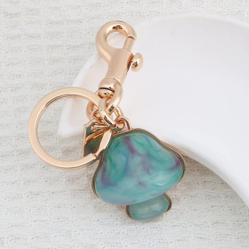 Красочный брелок-брелок с грибами украшение для кошелька персонализированных