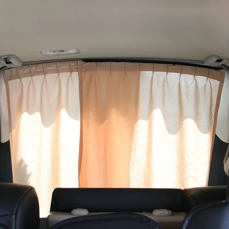 

Car Universal Curtain UV Protection Car Privacy Sunshade Side Window Universal Windshield Sunshade Easy Installation