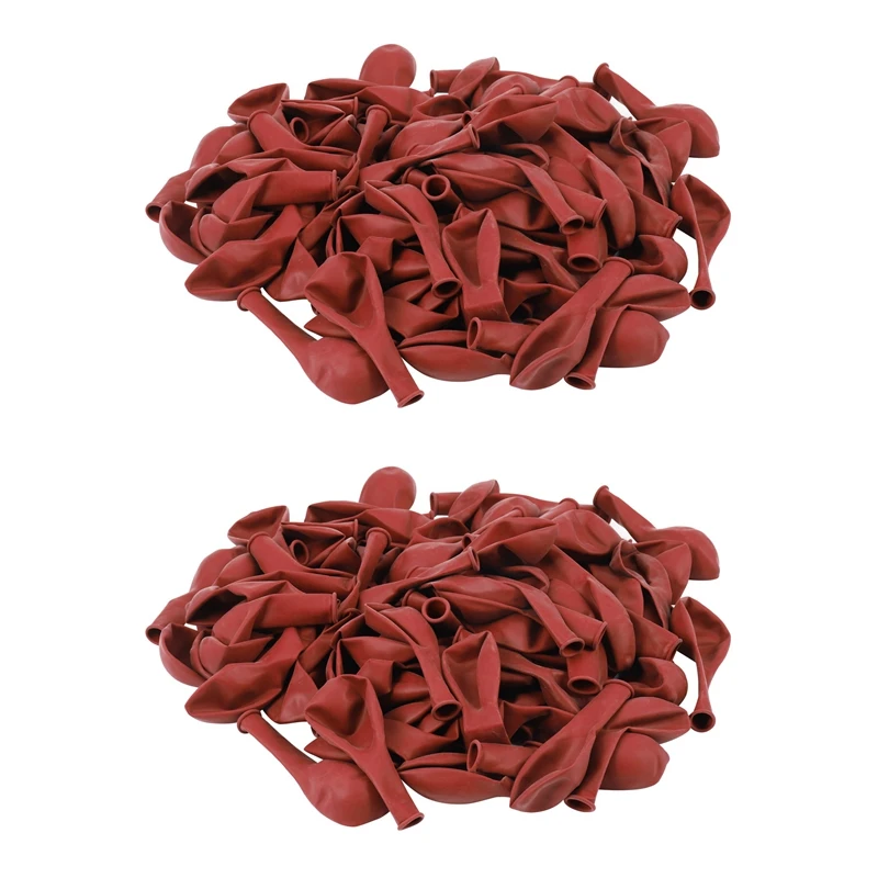 

200 шт. Рубиновый Красный воздушный шар новые глянцевые металлические жемчужные латексные воздушные шары Хромированные Металлические цвета