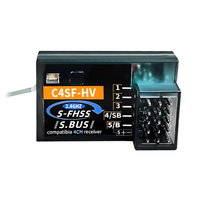 C4SF-HV 2 4 г S-FHSS SBUS 4-канальный приемник с быстрым откликом и дистанционным