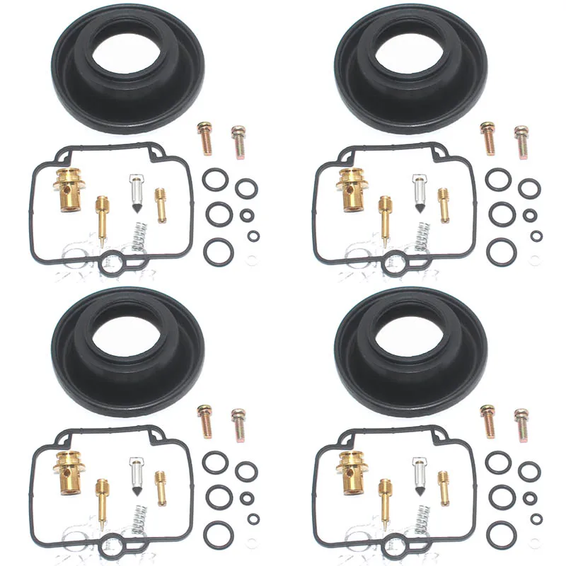 

4SET For GSF1200 Bandit GV75A GSF1200S 1996-2000 GSF1200SA 1997-2000 Carburetor Repair Kit Plunger vacuum diaphragm