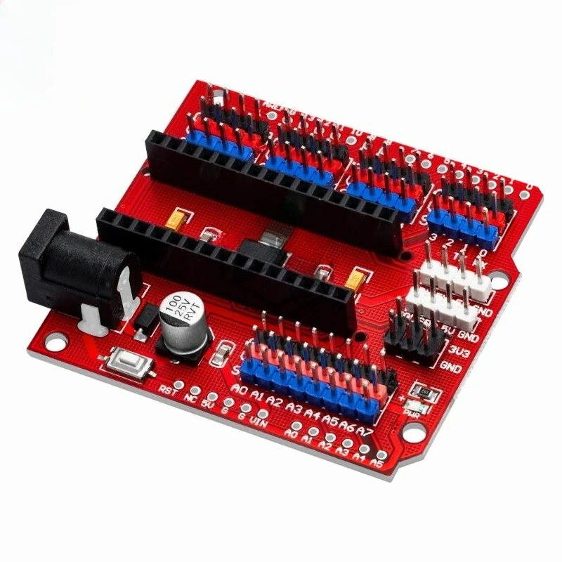 Фото Шилд I2C PWM 3.3V для Arduino - плата датчиков ввода/вывода Nano, совместима с UNO R3/Nano V3.0 №1
