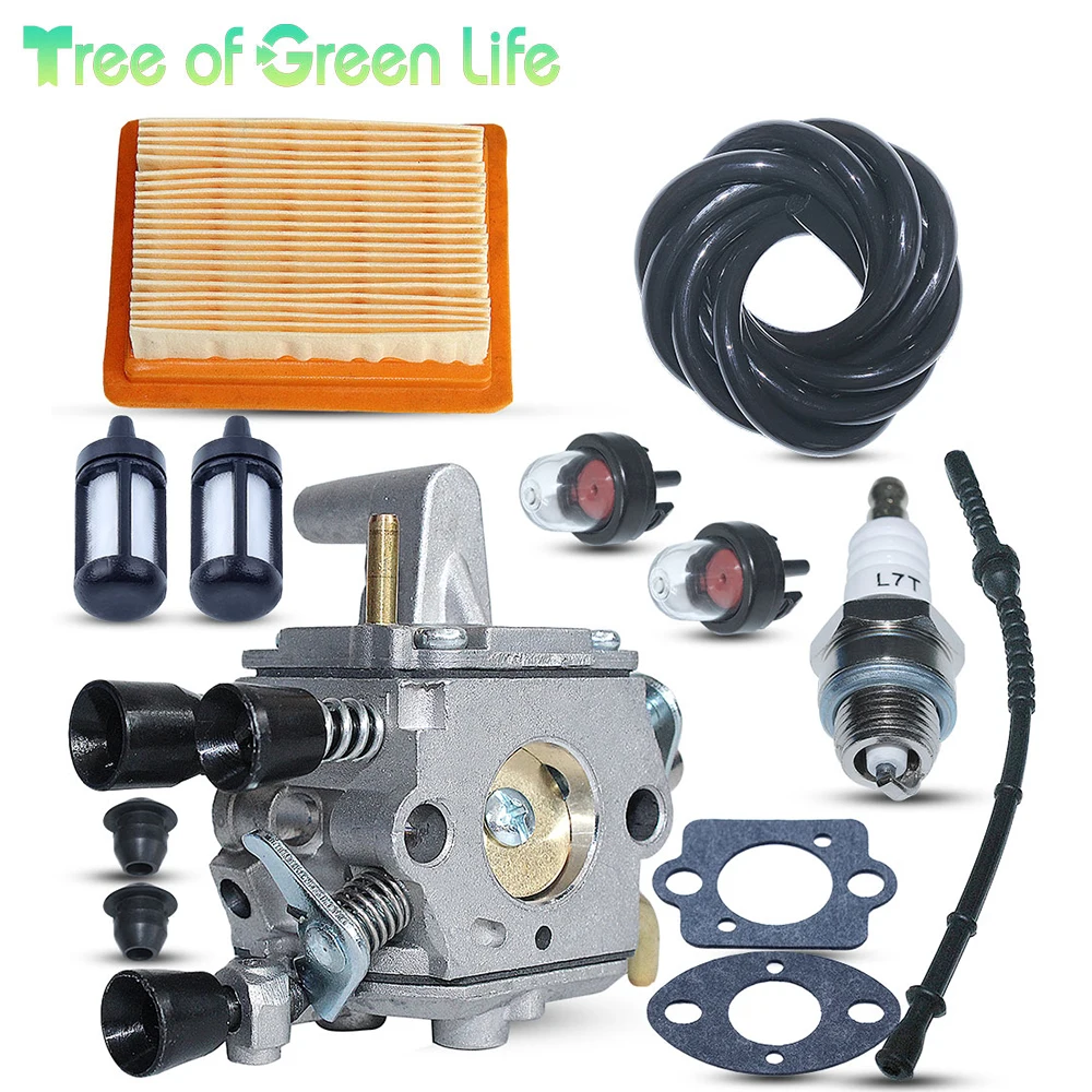 Carburetor for STHIL FS250R FS120 FS120R FS200 FS200R FS202 FS300 FS350 BT120 BT120C BT121 SP200 FR350 FR450 String Trimmer