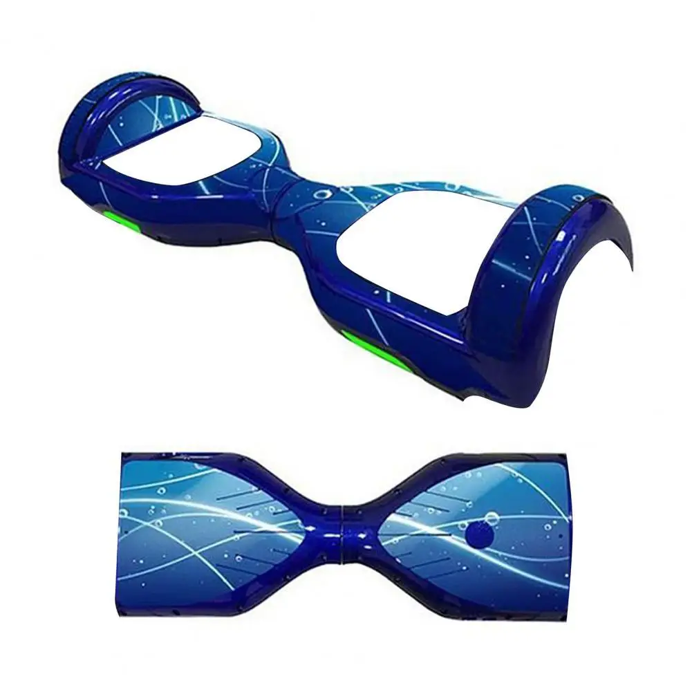 Легко устанавливается ПВХ износостойкий Hoverboard наклейка со скутером Decoration |