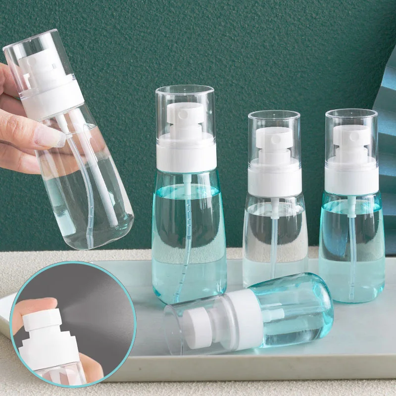 Прозрачная пластиковая бутылка для лосьона 30 мл 60