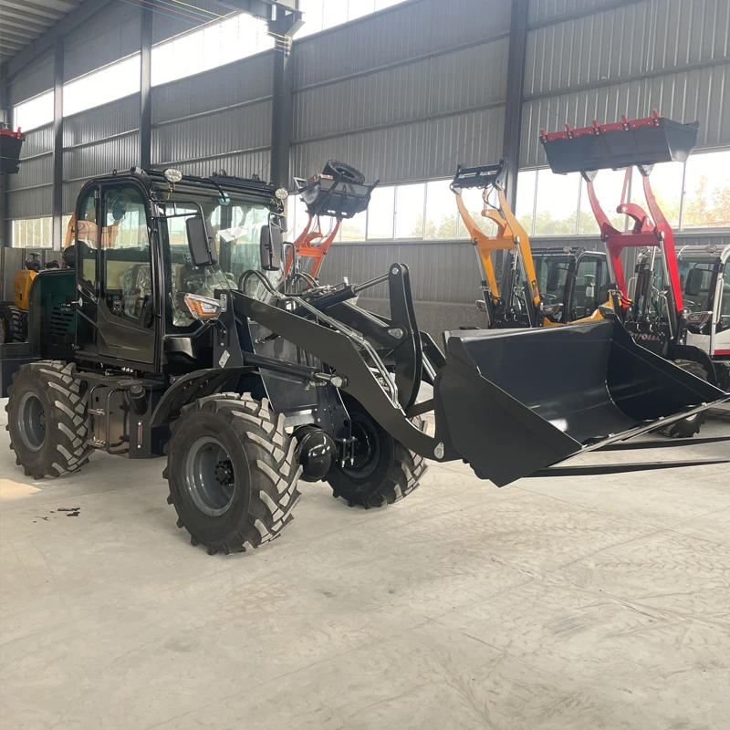 МикропогрузчикиКомпактные 4-колесные погрузчикиМубильные и недорогие небольшие