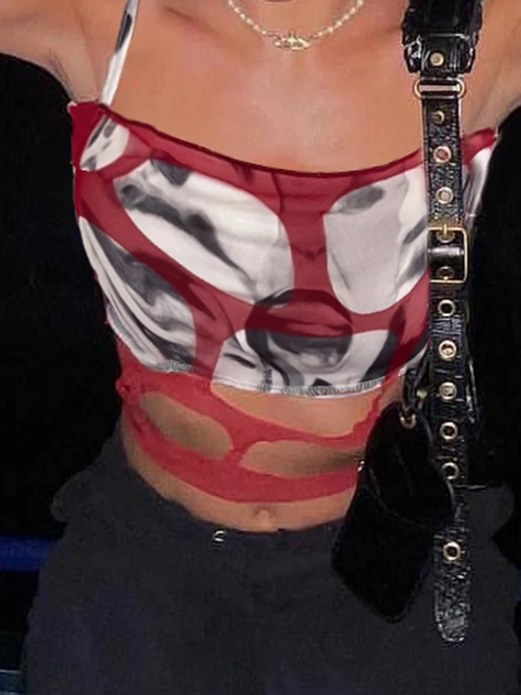 Rockmore Клубная одежда сексуальный укороченный топ с дырками винтажный женский