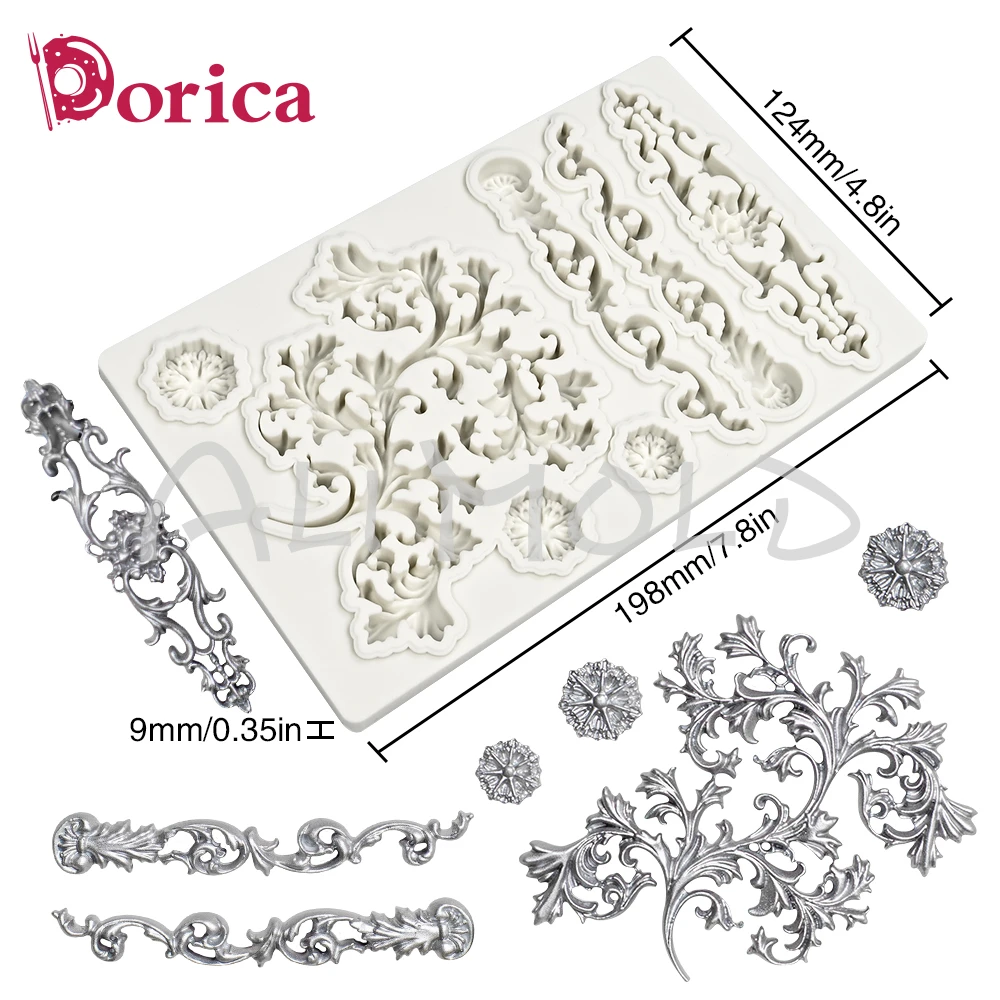 

Форма для мастики Dorica силиконовая лист