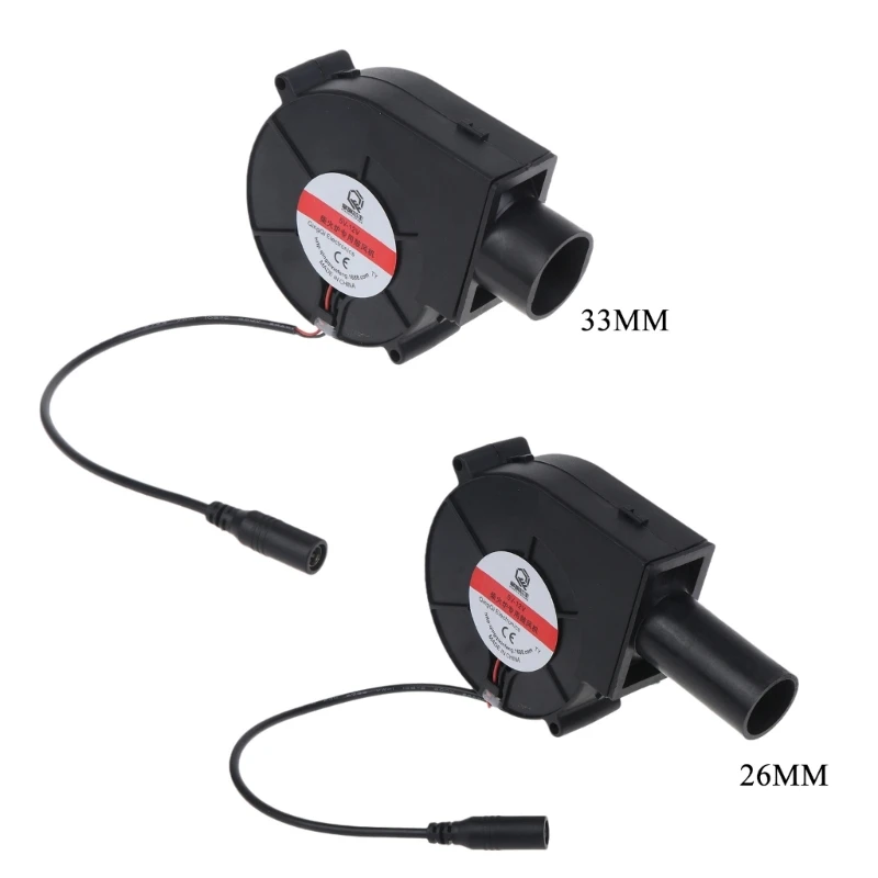 

9733 Air Blower 12V 5100RPM Large BBQ Fan for Charcoal Starter Grills Drop Shipping