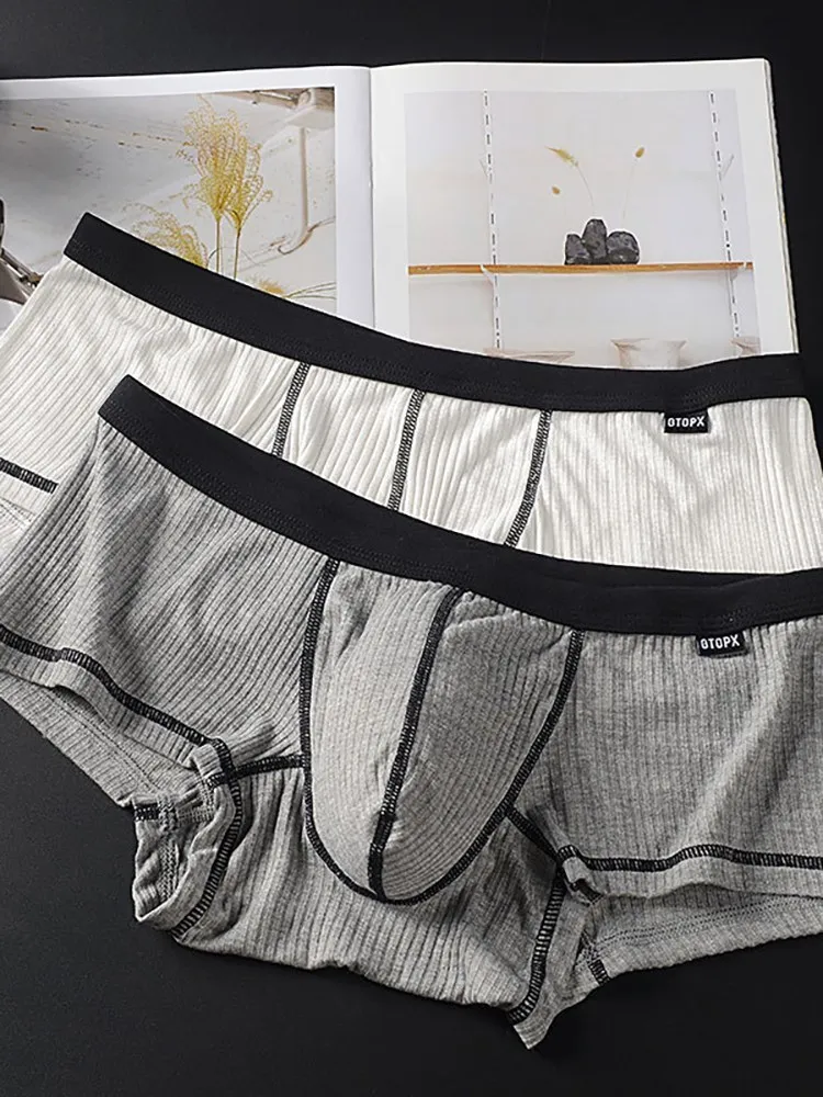 

Brand Men's Underwear Modal Antibacterial Underpants Male Boxer Shorts Moisture Absorbent Elastic Male Panties Fashion Lingerie