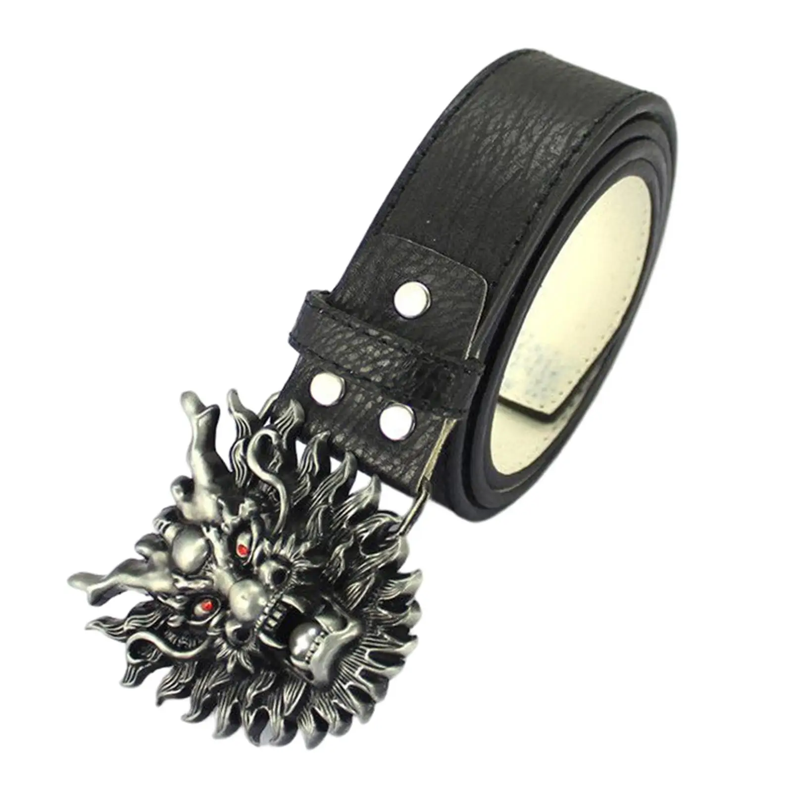 

Кожаный ковбойский ремень в стиле ретро, регулируемый ремень в западном стиле с животным декором, черные джинсы для ночного клуба, брюки шир...