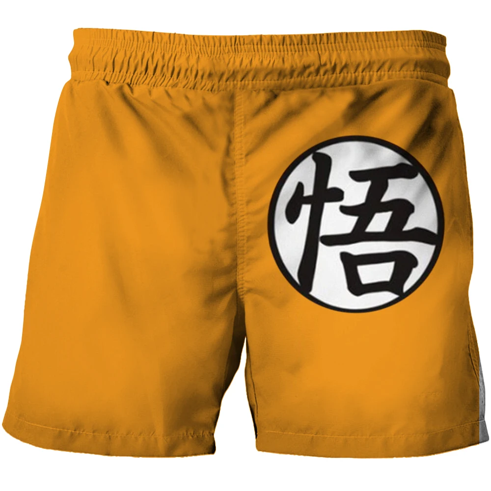 

2023 Dragon Ball Z Goku Children's Summer Beach Trousers Leisure Beach Trousers 3D Printing Shorts Quick Drying And Breathable