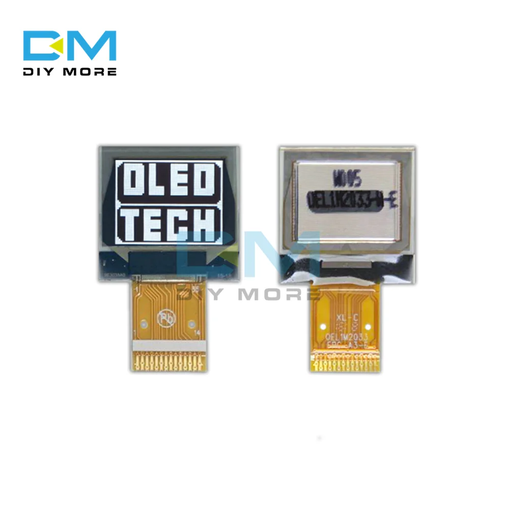 0.66 Inch White OLED Display 14pin Module SSD1317 64x48 0.66" LCD Screen IIC Interface I2C for Arduino AVR STM32 |