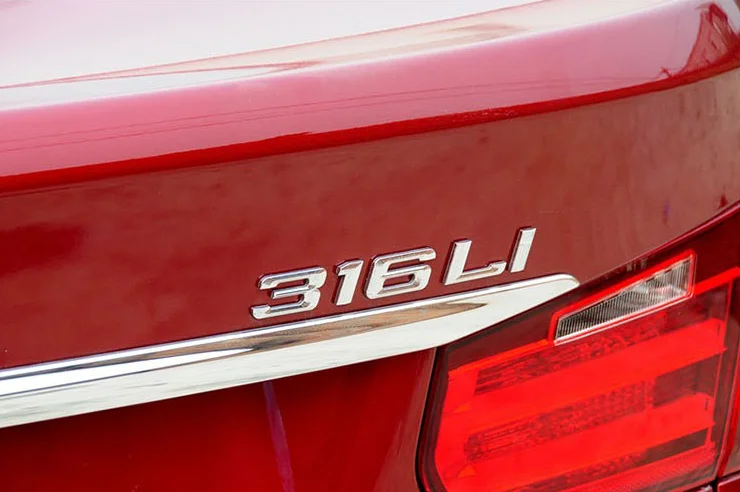 1pcs Black Silver 3 Series 316i 318i 320i 323i 325i 328i 330i 316d car Letter Rear Tail trunk Decals Emblem badge sticker Decal - купить по