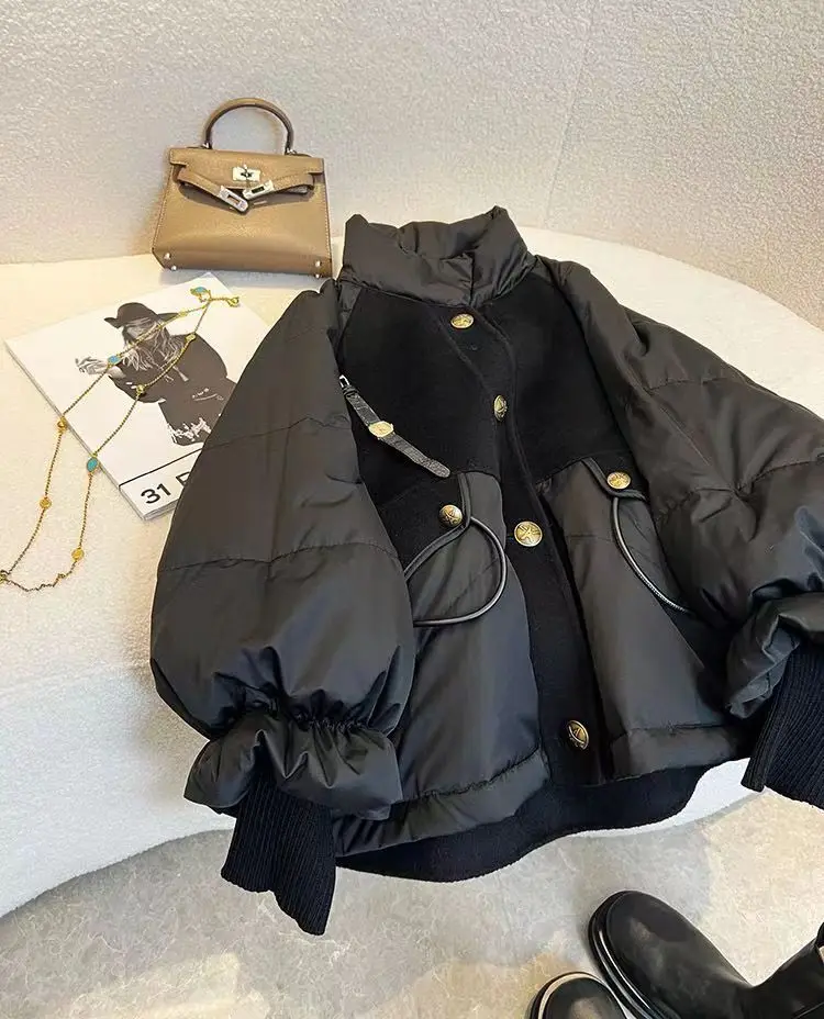 Зимняя парка большого размера